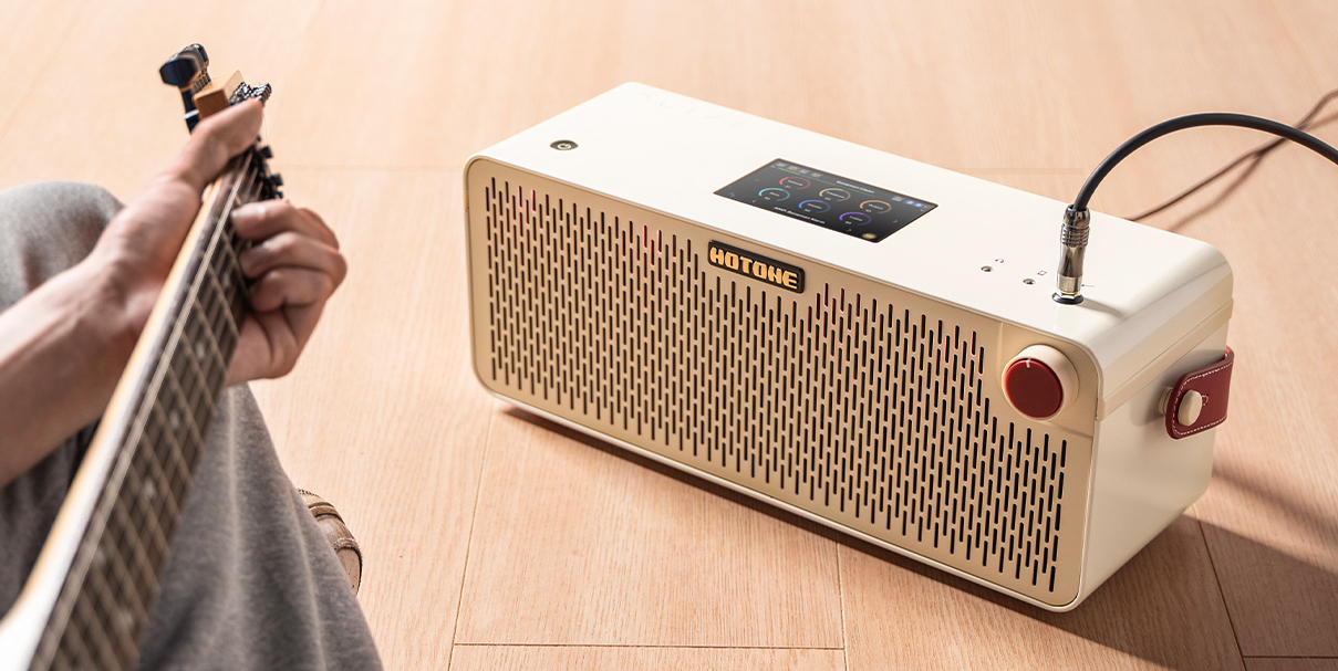 Hotone Pulze, un altavoz Bluetooth y amplificador con el modelado